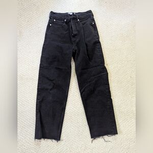 Everlane Way High Black Jeans